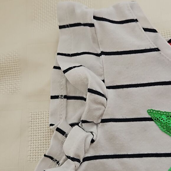 Rachel Zoe Girl's Sequins Top 10-12 Years Old Red/ White - Picture 11 of 16